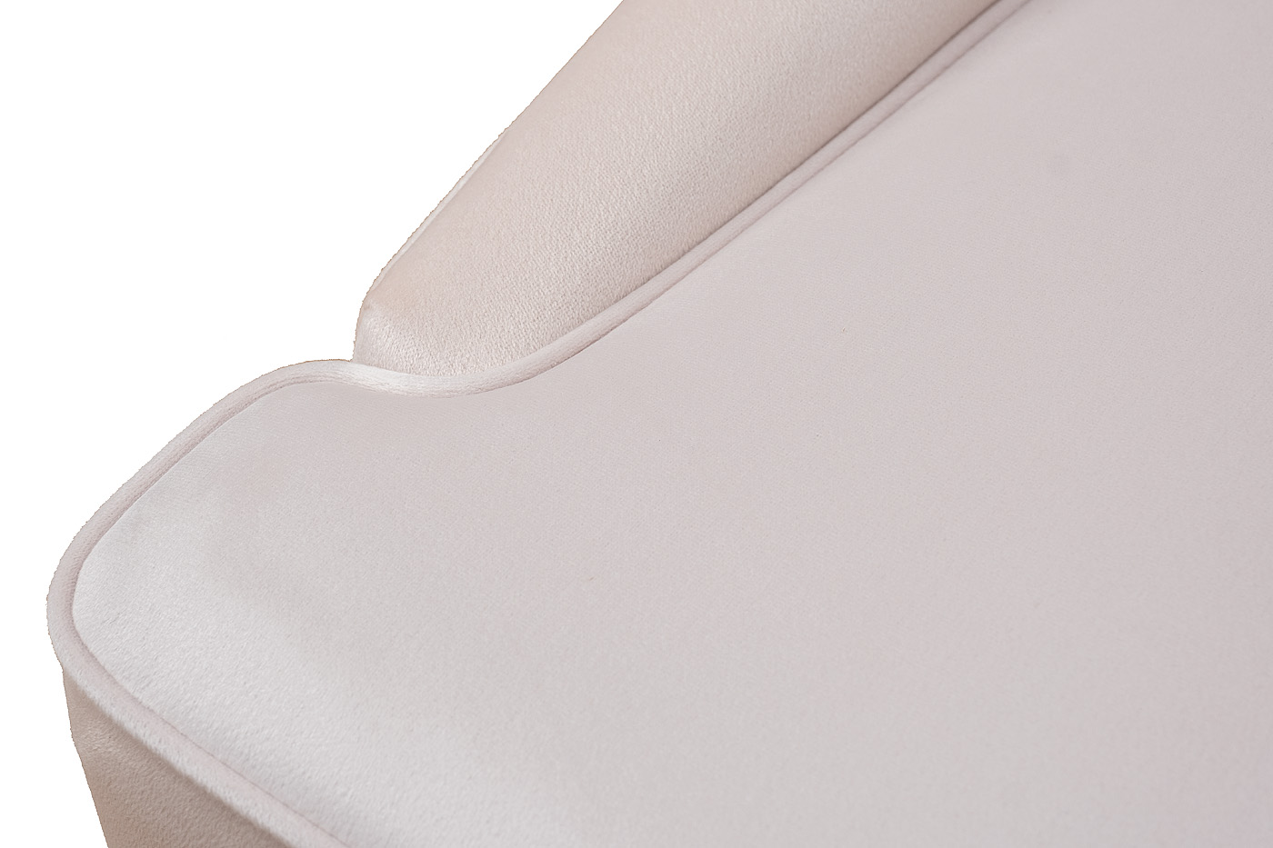 Стул Элегантный(Elegante) велюровый светло-бежевый 5