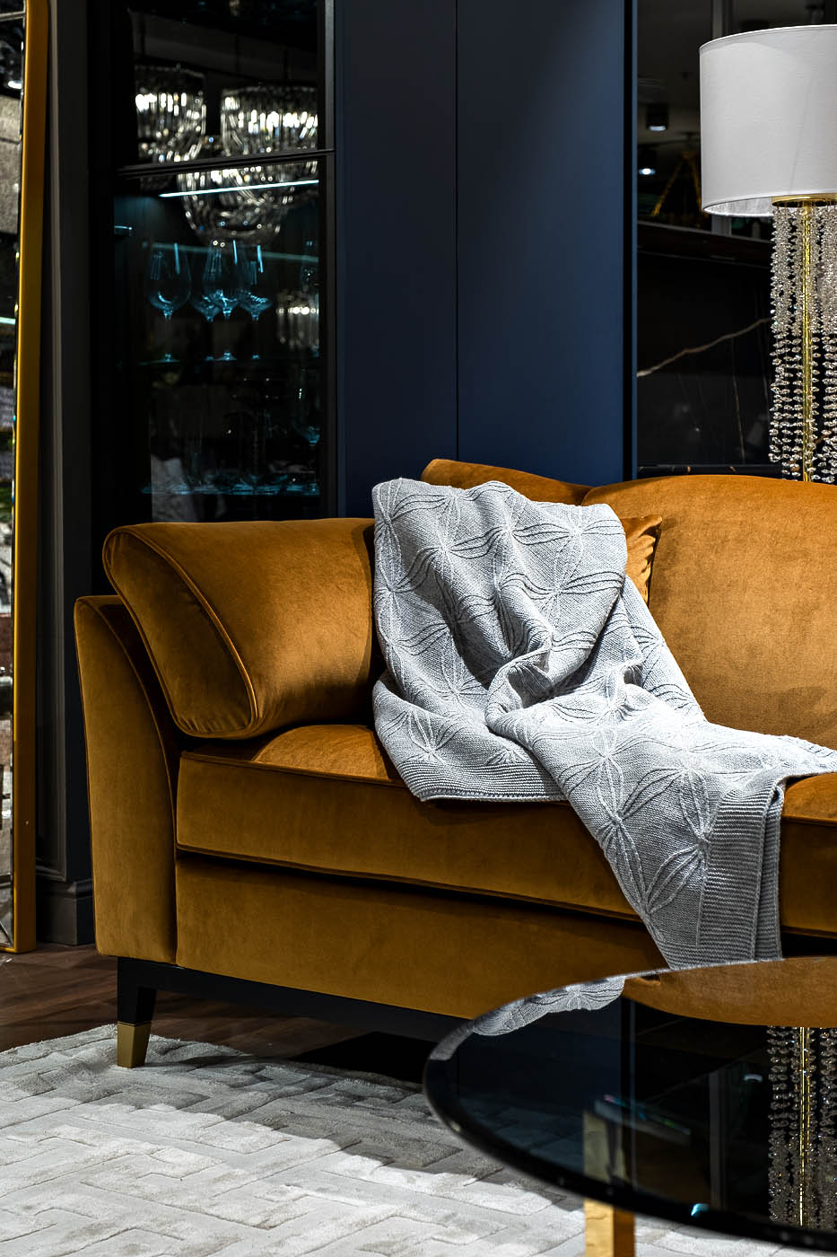 Плед «Аура» серый 6