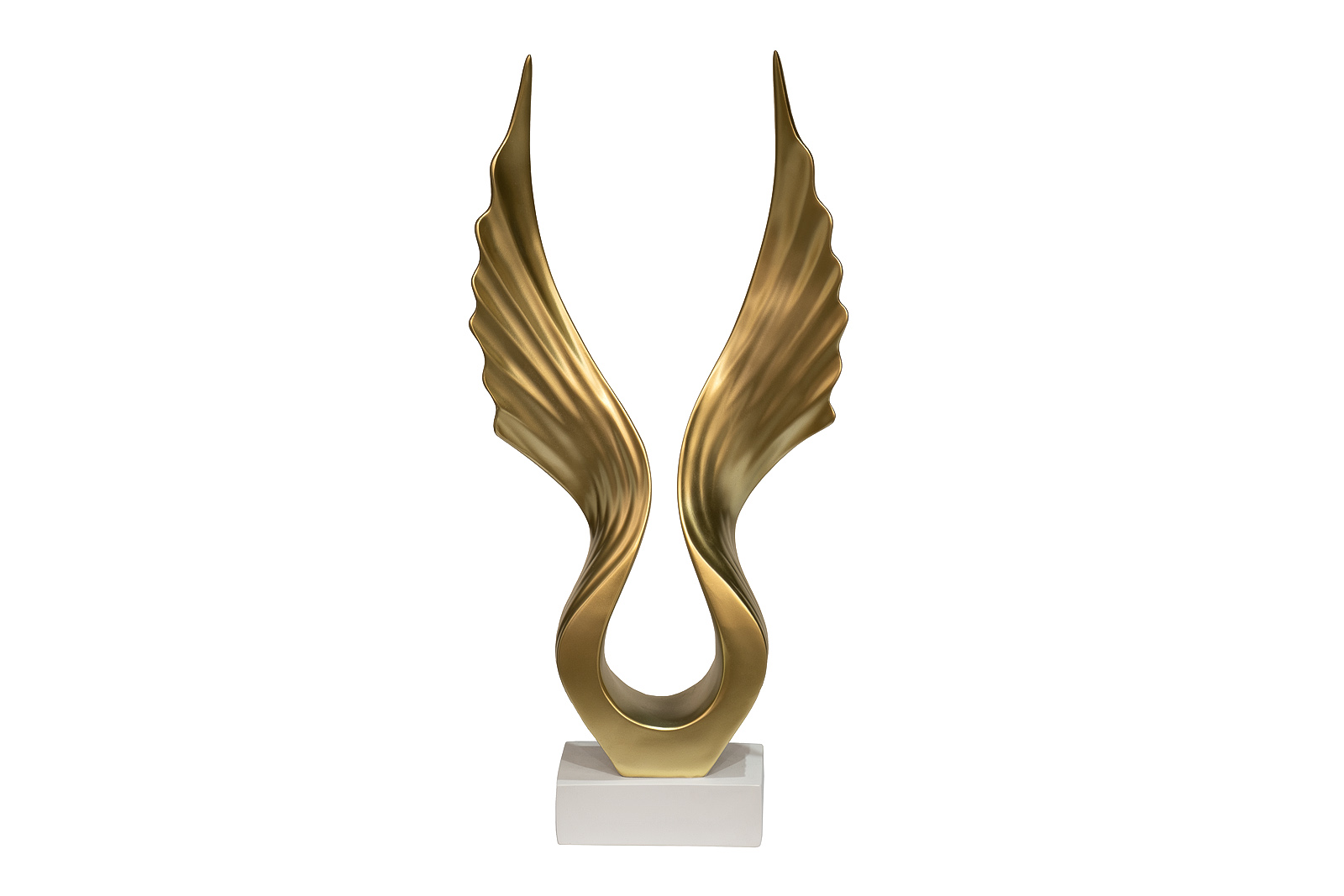 Статуэтка «Абстракция» золотая 1
