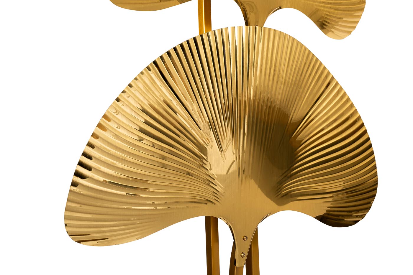 Торшер металлический «Гинкго» 3