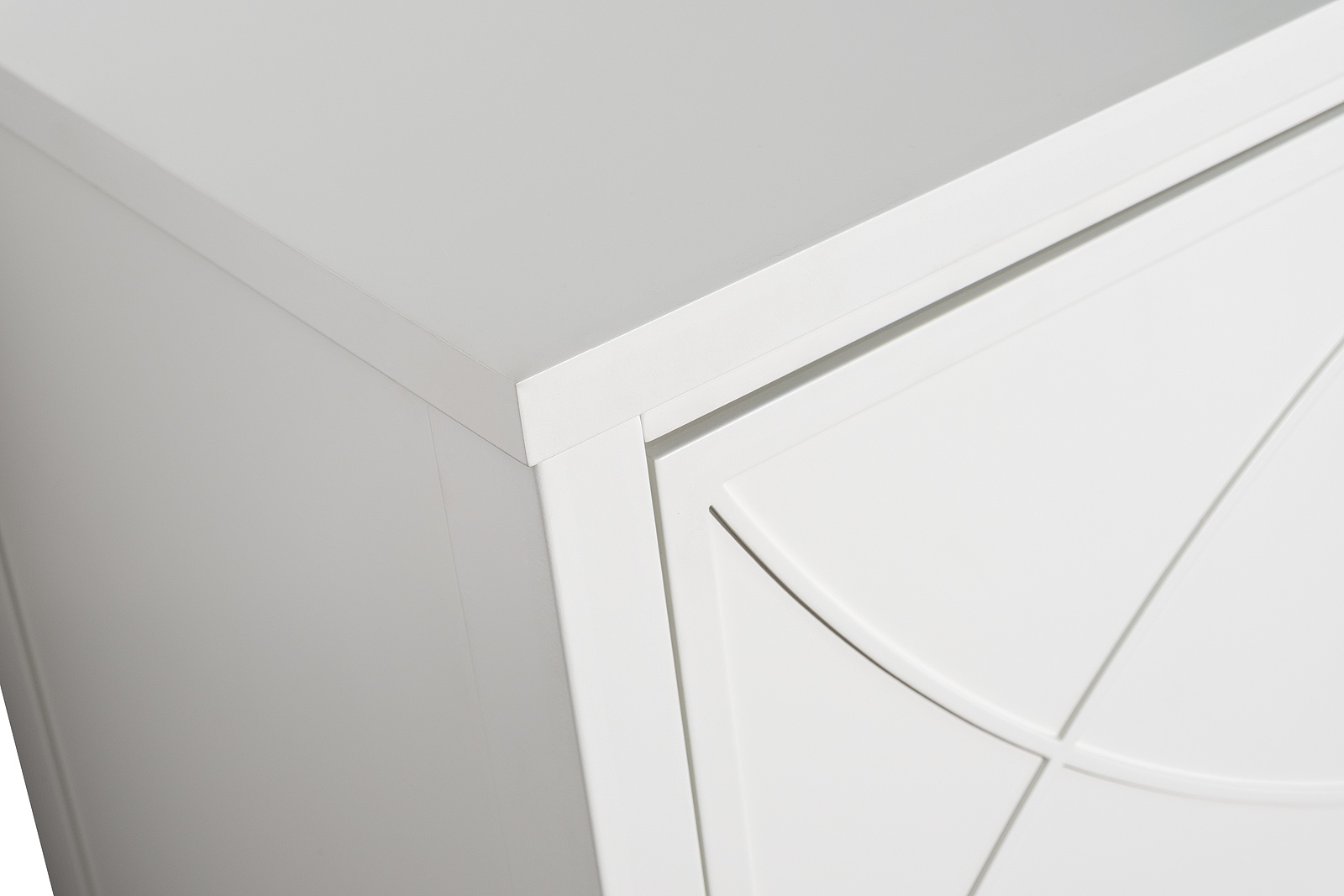 Комод с 2-мя ящиками бежевый 4