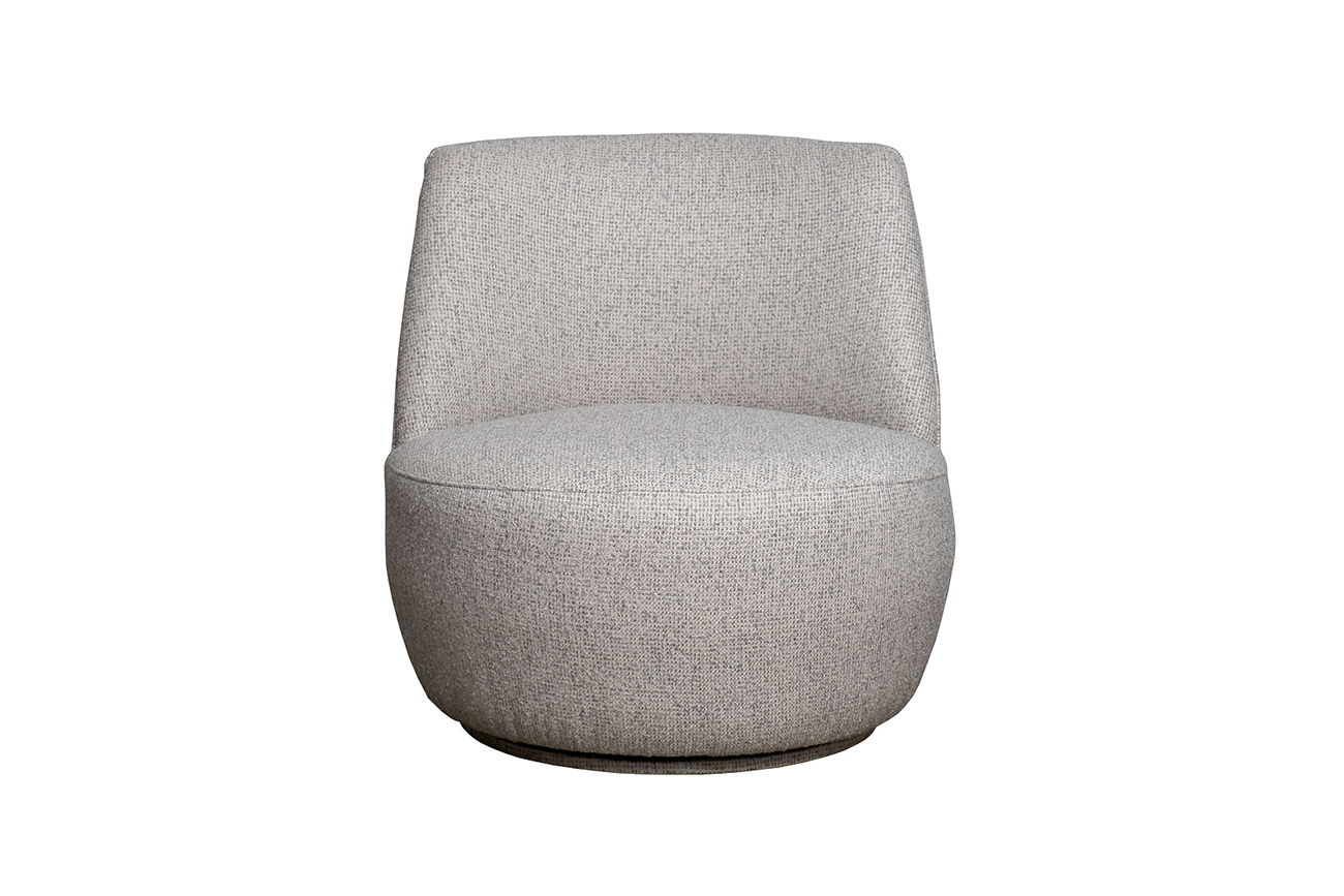 Кресло Rivoli вращающееся светло-бежевая рогожка 1