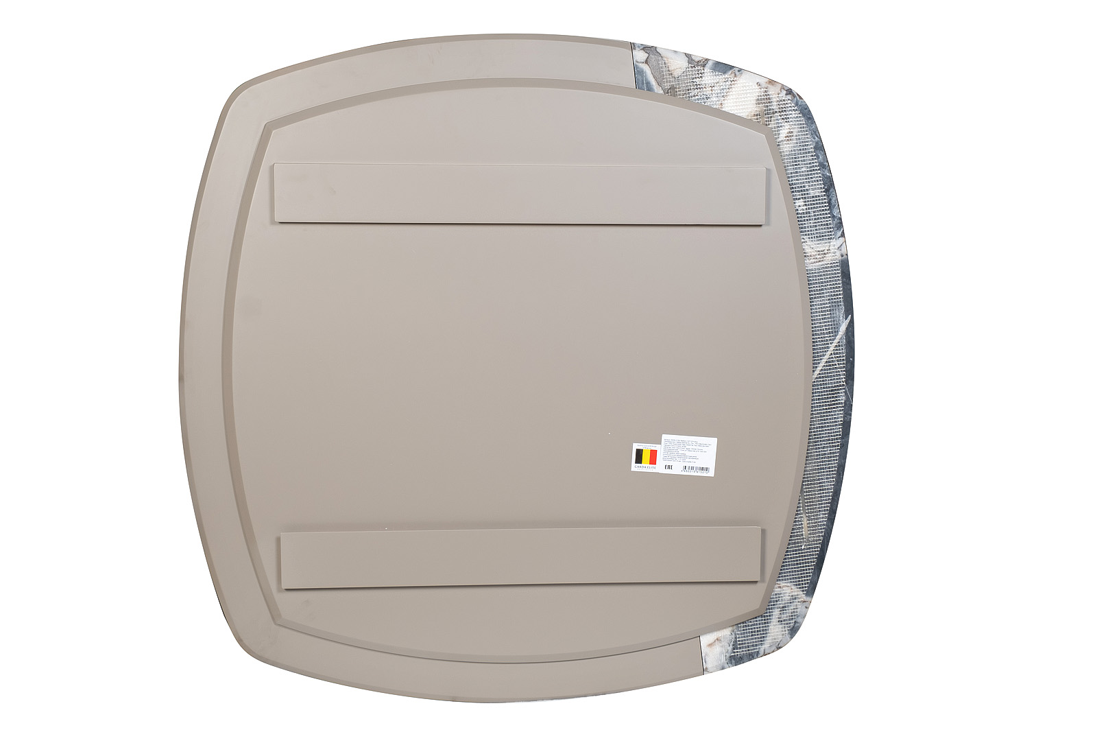 Зеркало настенное с декоративной вставкой 3