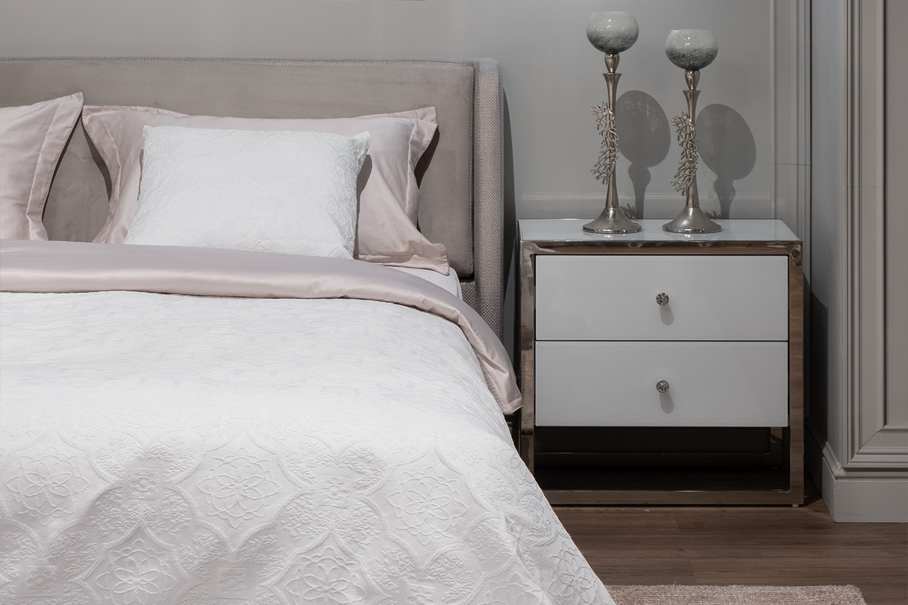 Покрывало «Тиара» 180х230см белое 3