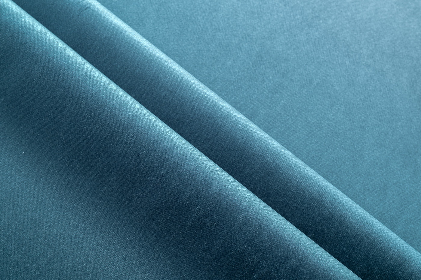 Ткань портьерная/мебельная VELVET синяя 3