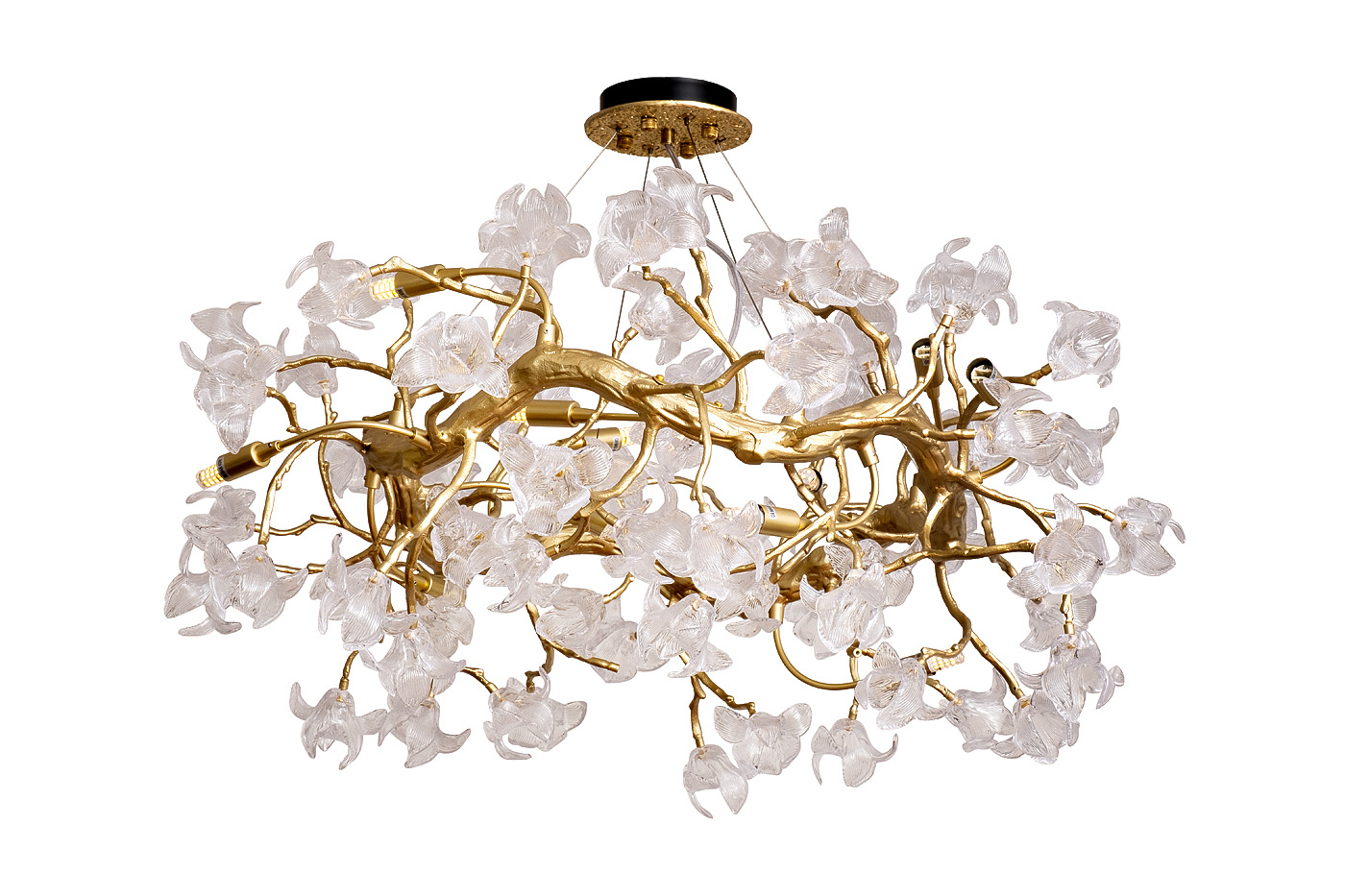 Люстра Флора (Flora) золото 1
