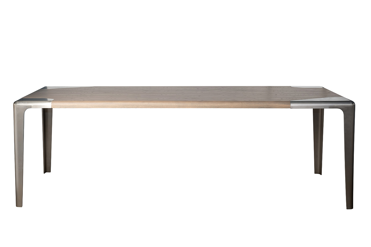 Стол обеденный Cмут (Smooth) шпон вяза 1