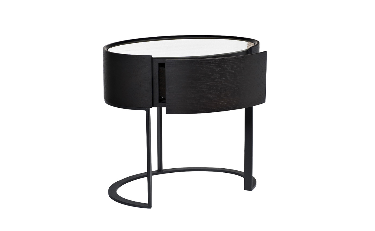 Тумбочка овальная 3