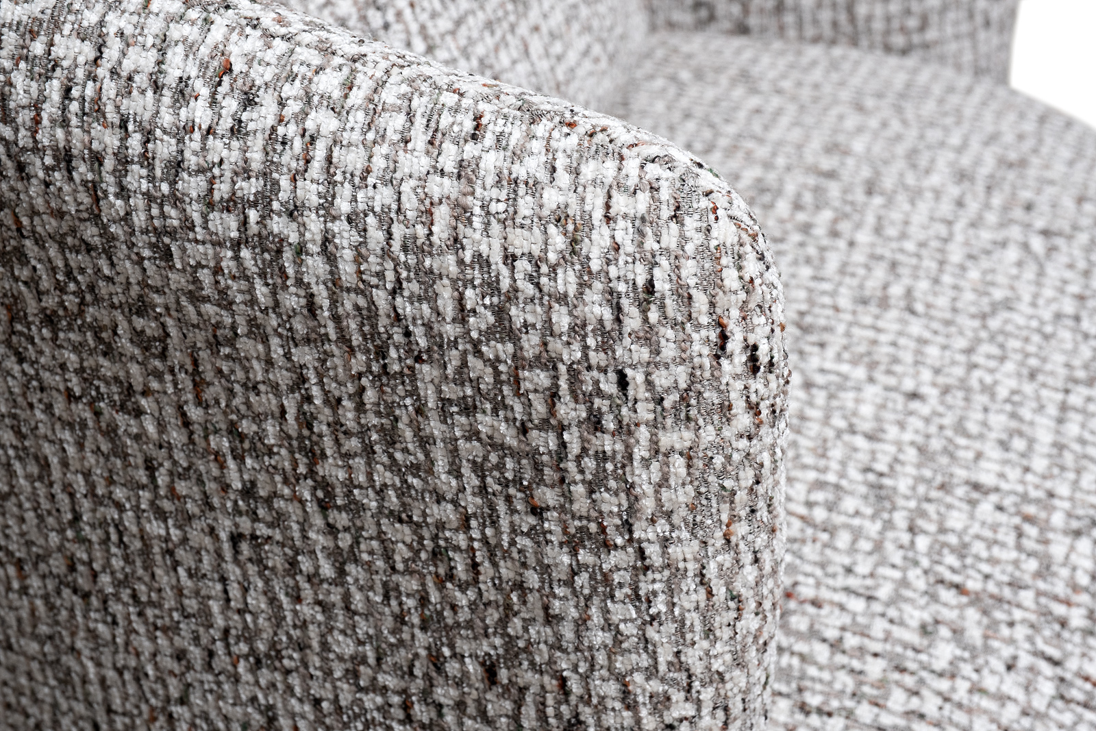 Кресло Verona вращающееся шенилл серый/бронза 3