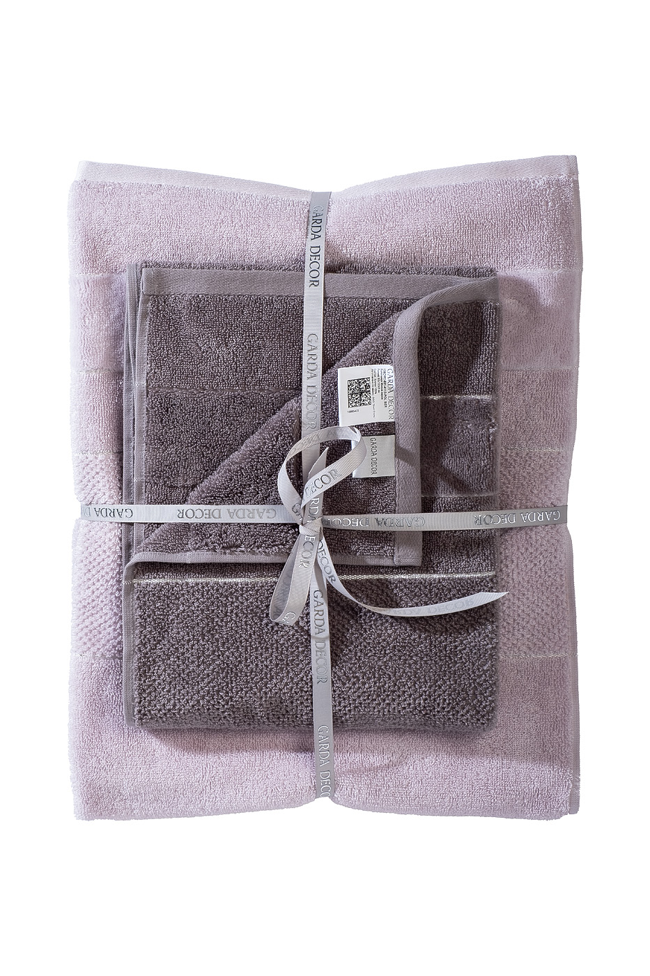 Полотенце «Юнона» махровое 70*140 розовое 5