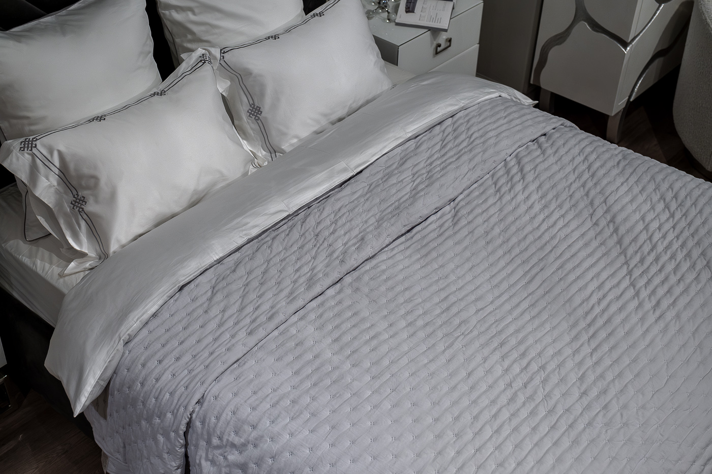 Покрывало «Астро» 180х230см серое 3