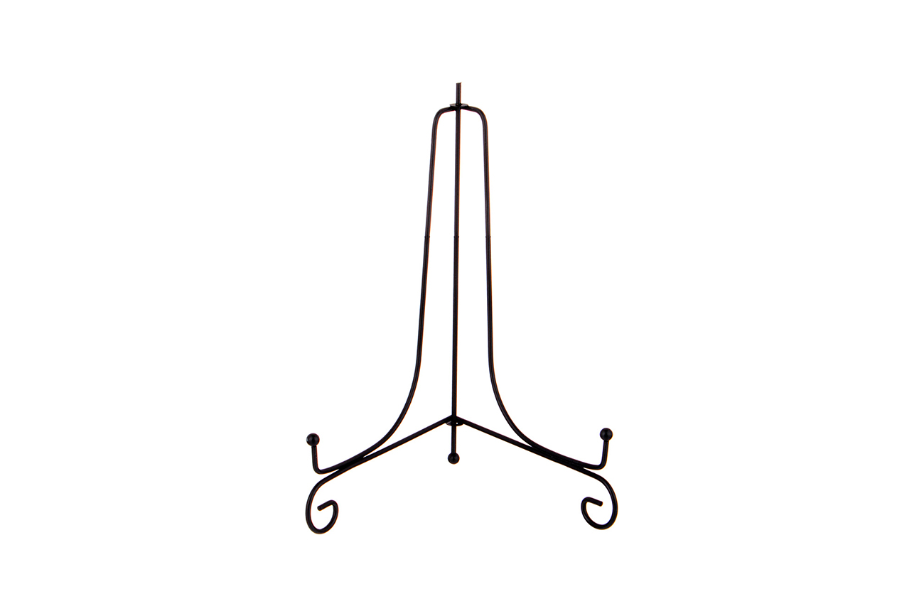 Комплект из 5ти подставок для тарелок (черный) 1