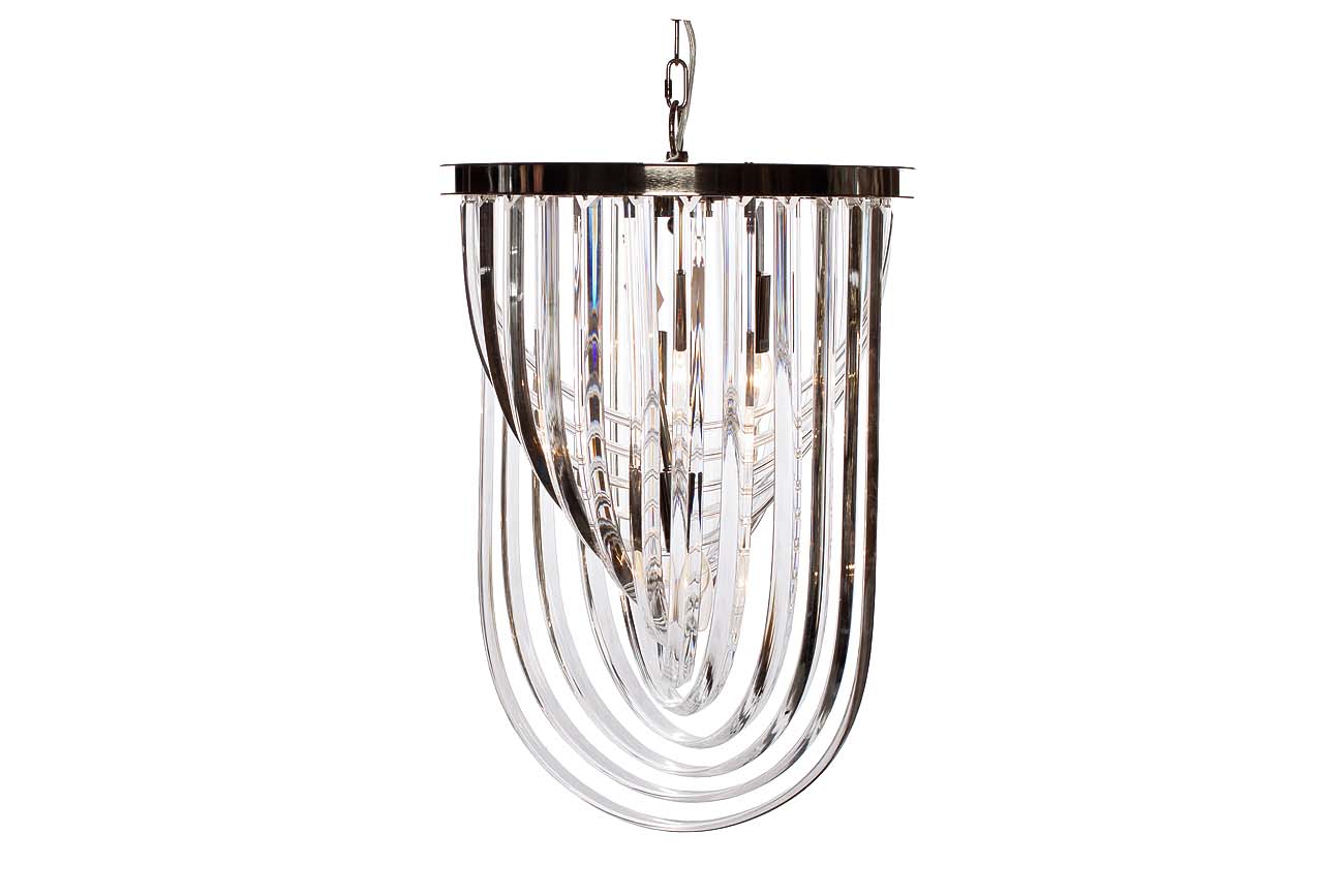 Светильник потолочный изящный (хром) 1