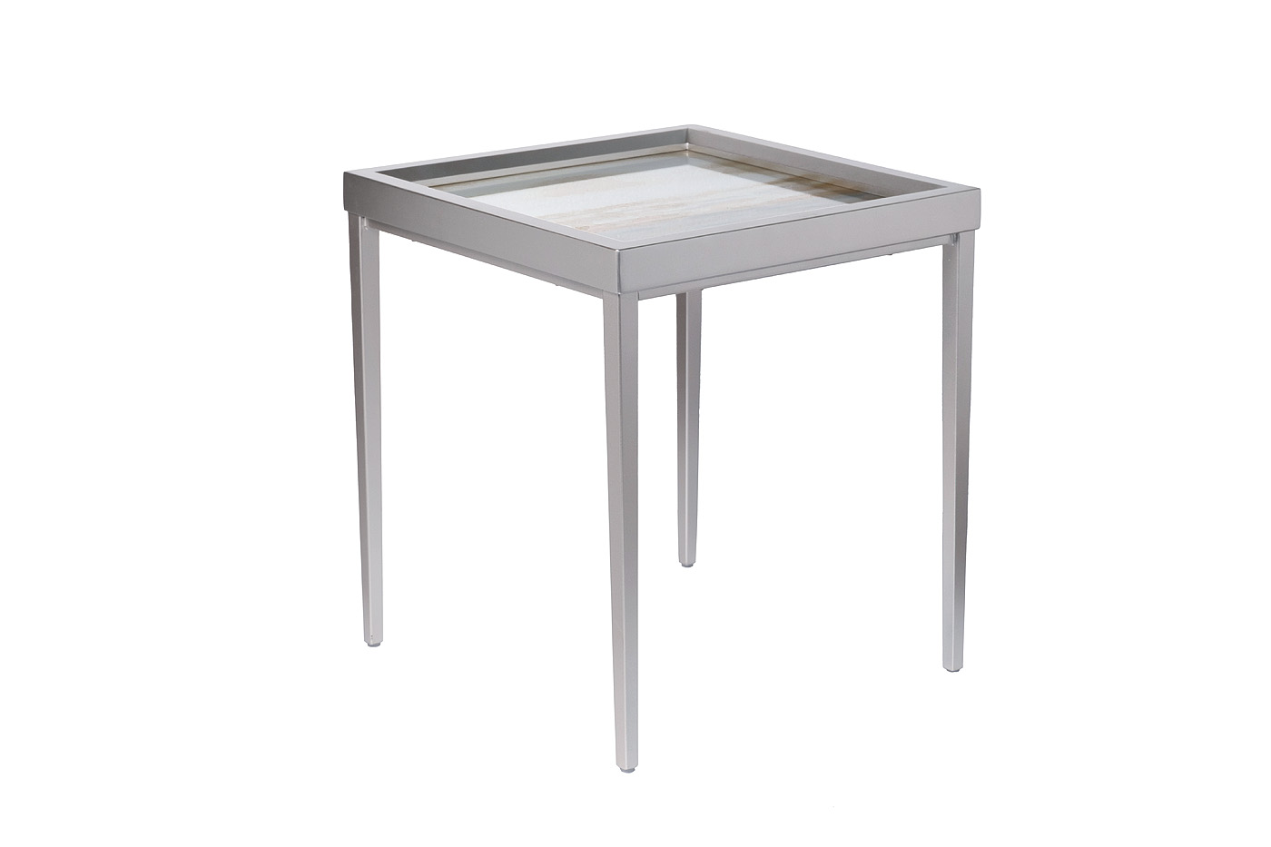 Столик журнальный Mirage серый 2