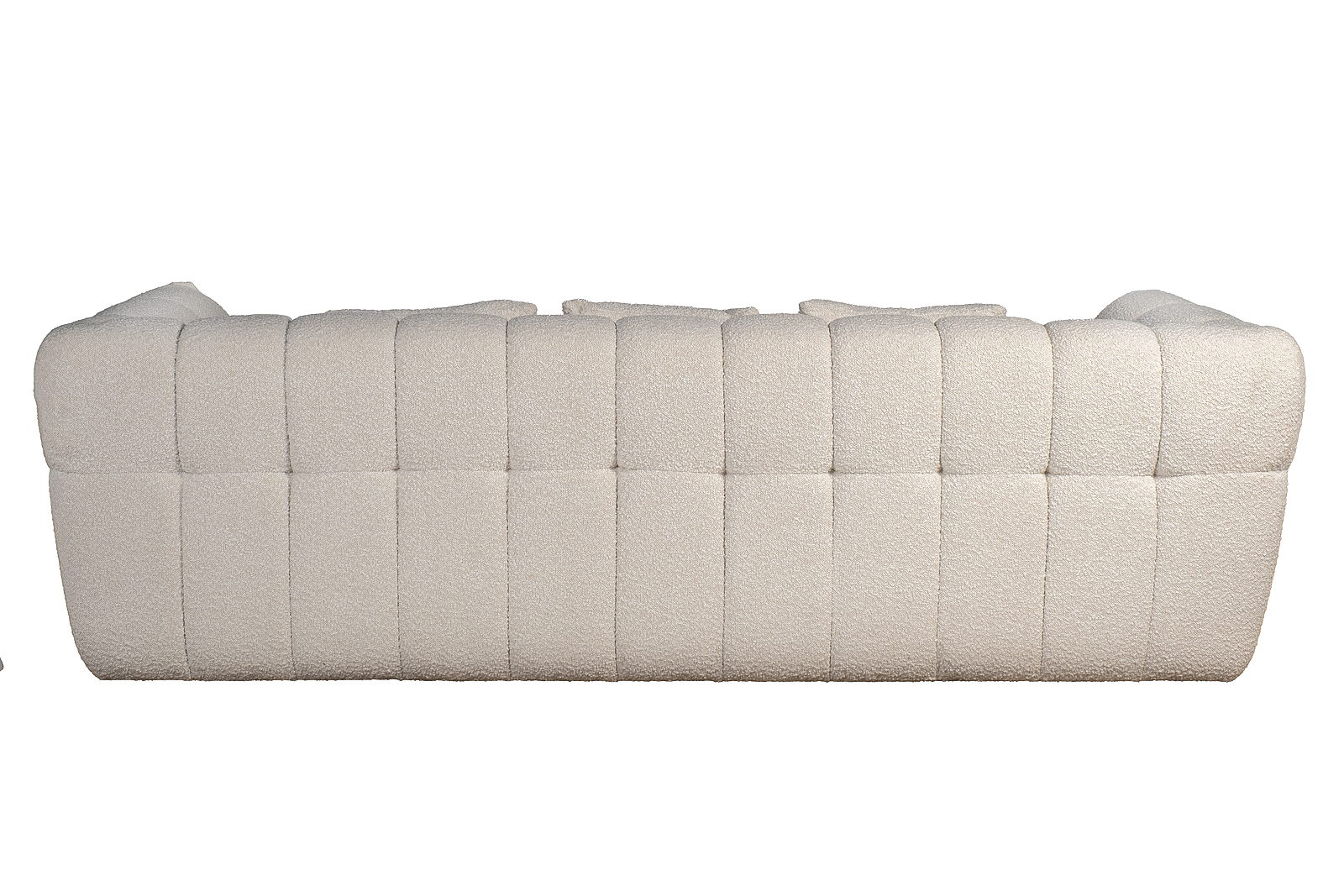 Диван Prato трехместный букле белый 3