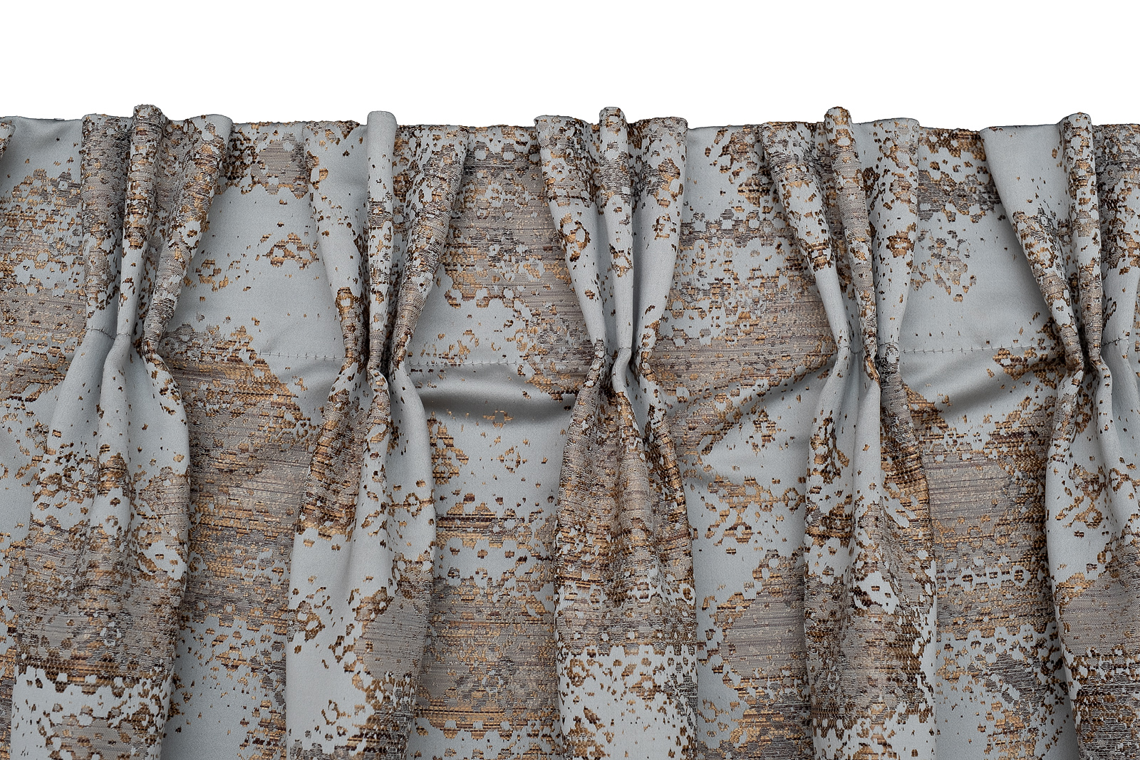 Портьера Bromley 275х260см голубая 5