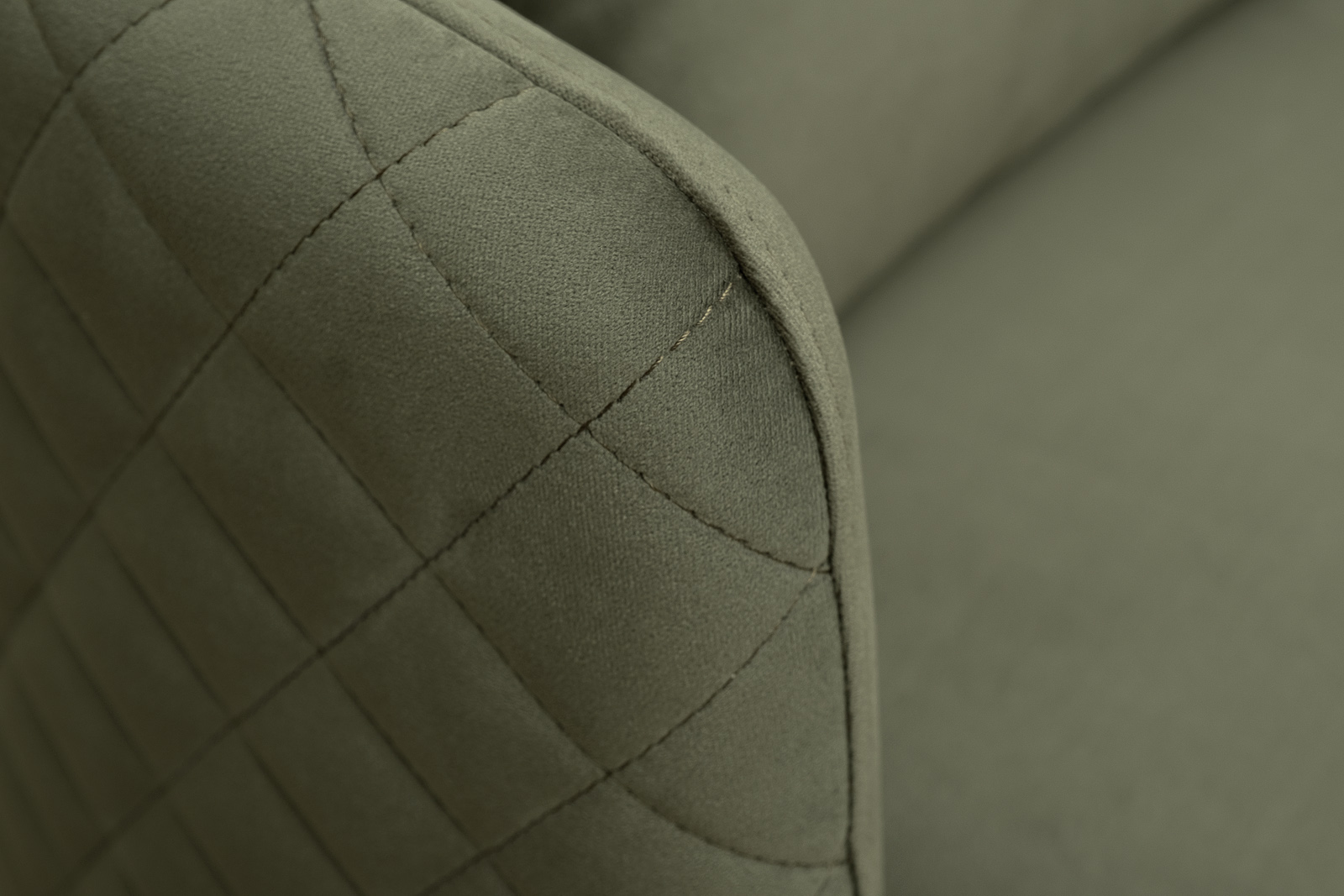 Кресло Verona вращающееся велюровое темно-зеленое/бронза 4