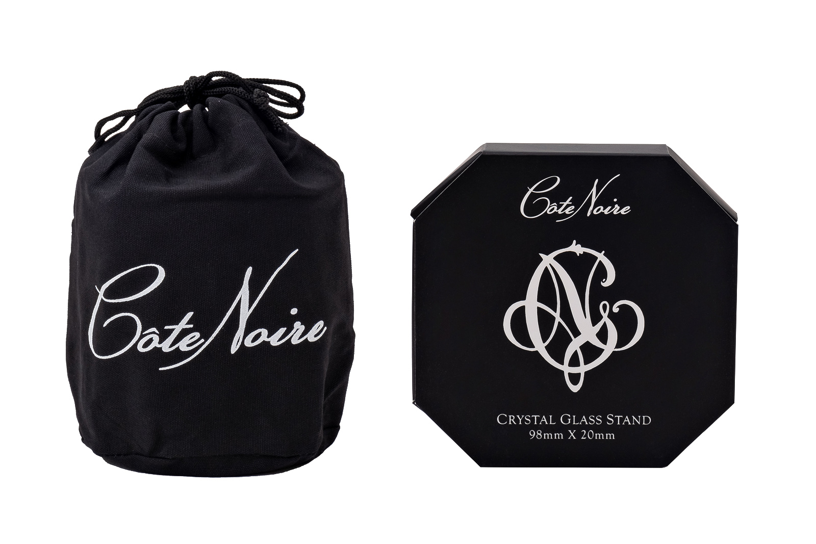 Свеча ароматическая Cognac&Tobacco в стакане в упаковке 2