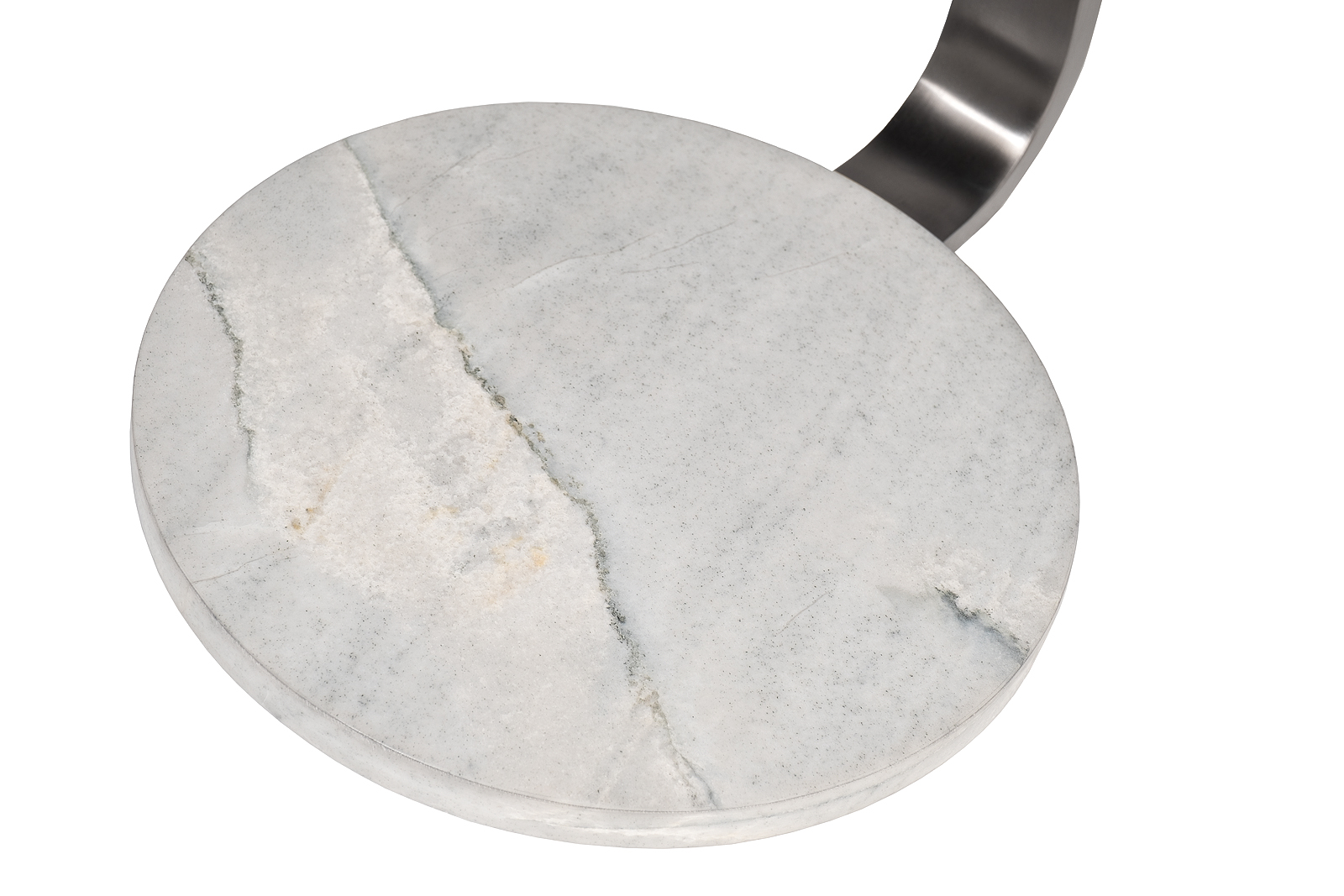 Столик журнальный приставной серый 2