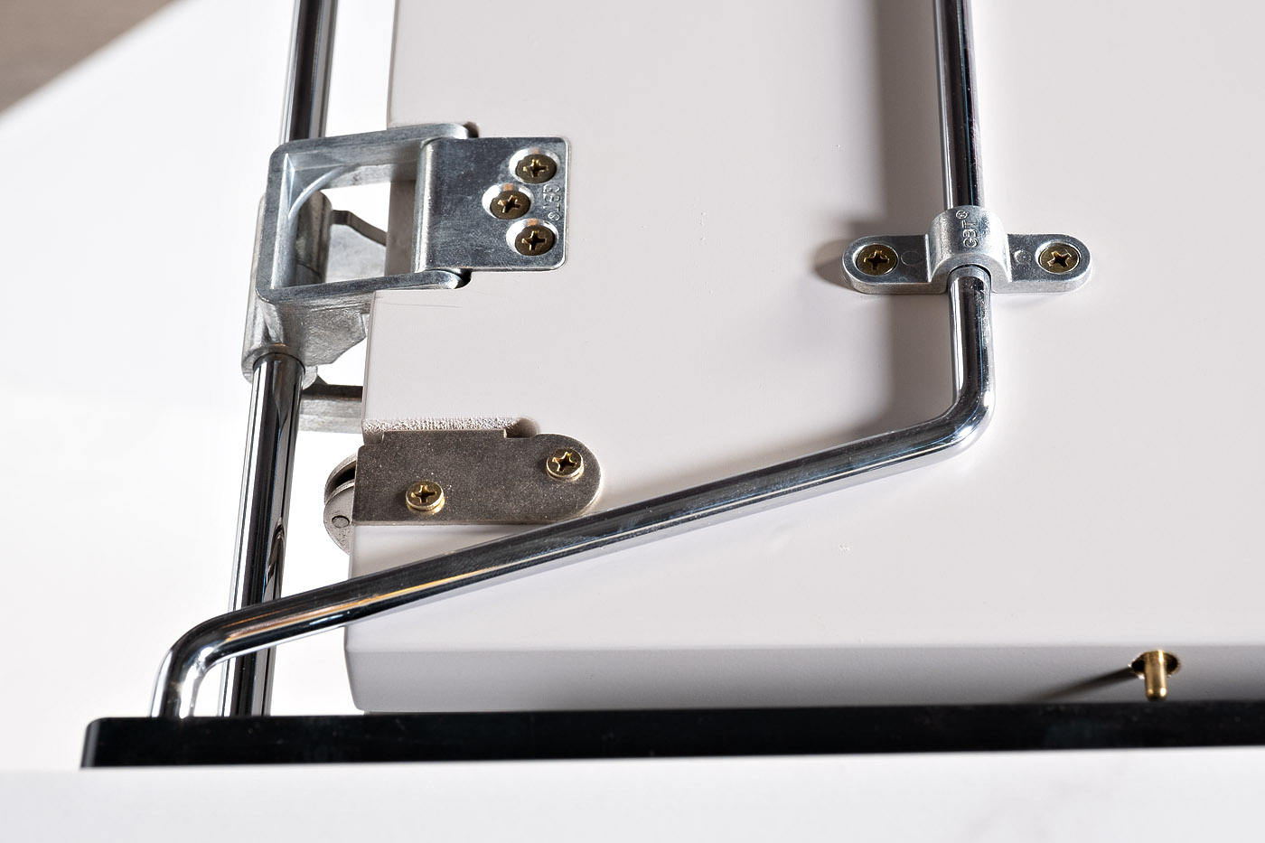 Стол обеденный раздвижной белый 7