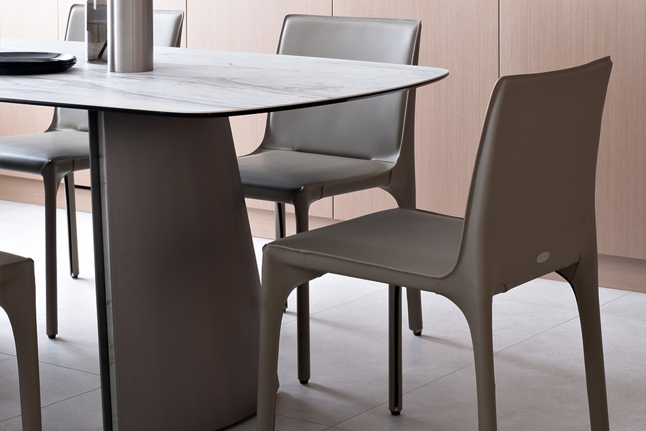 Стул обеденный экокожа бежевый 5