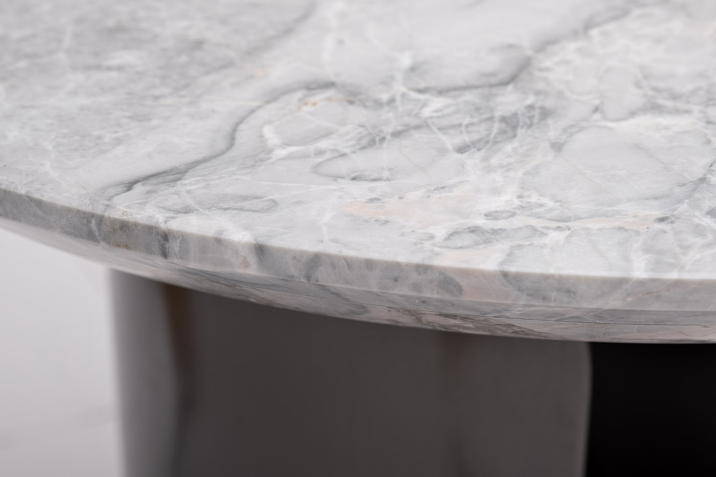 Столик журнальный мраморный серый 2