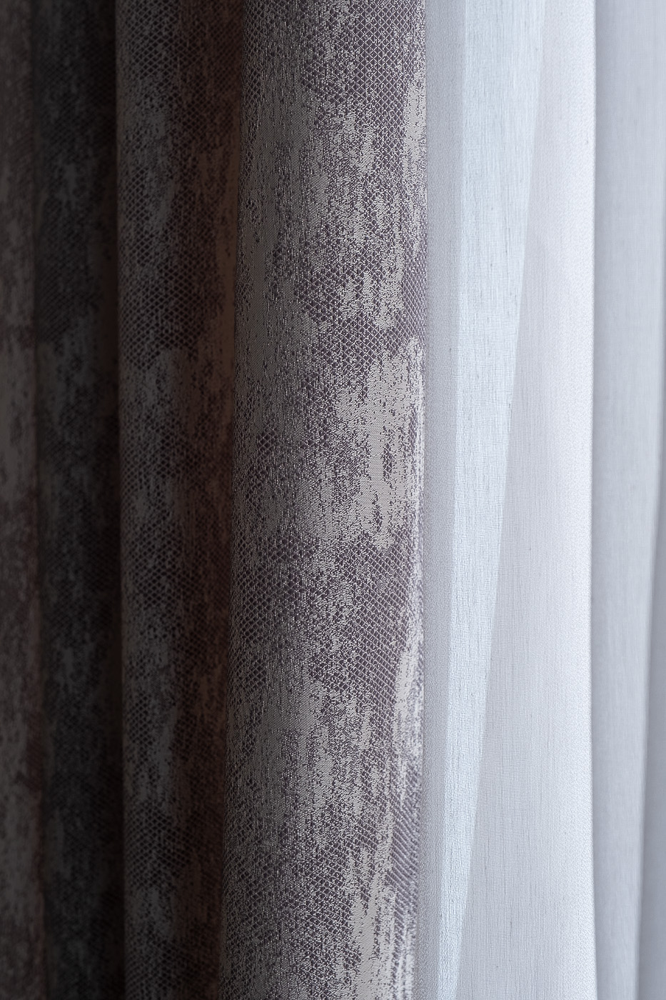 Портьера HOUSTON110 275х260см серая 4