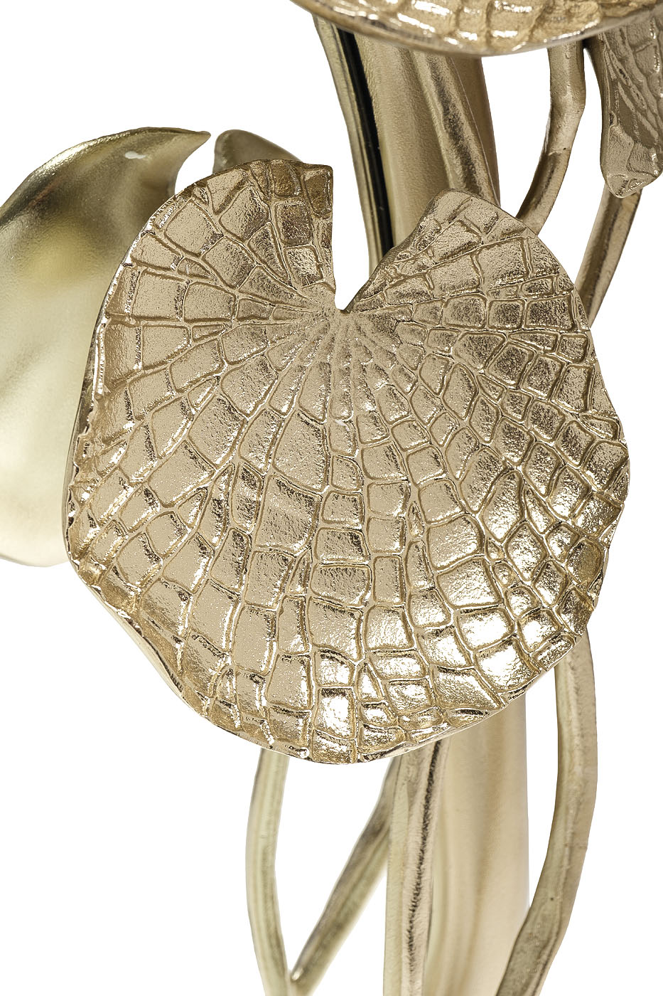 Зеркало декоративное «Флора» в золотой раме 2