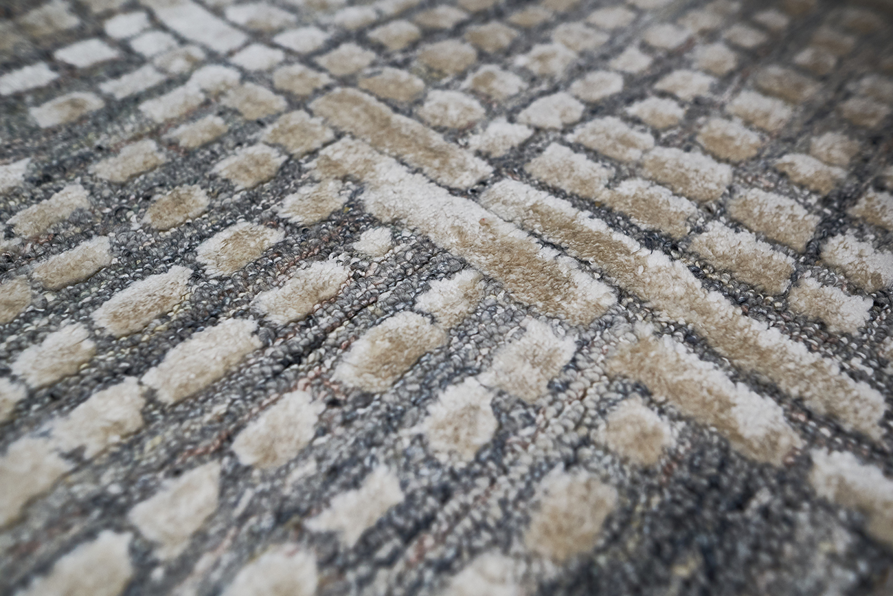 Ковер Уилтон (Wilton) 1,6х2,3м, 60% бамбук, 40% шерсть 2