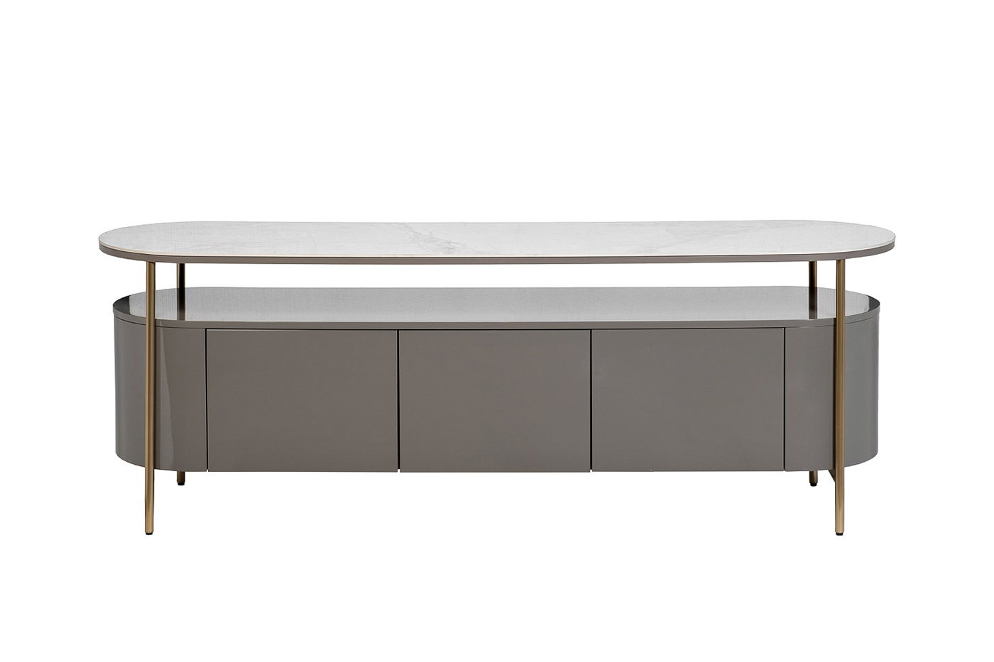 Тумба под телевизор с дверцами 1