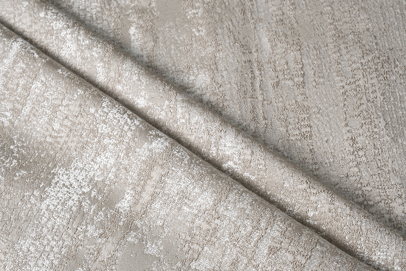 Ткань портьерная АМБИШН (AMBITION) бежевая 3