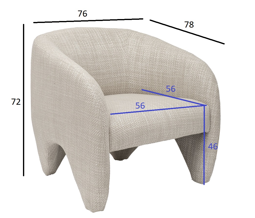 Кресло Мольвено (Molveno) белое 5