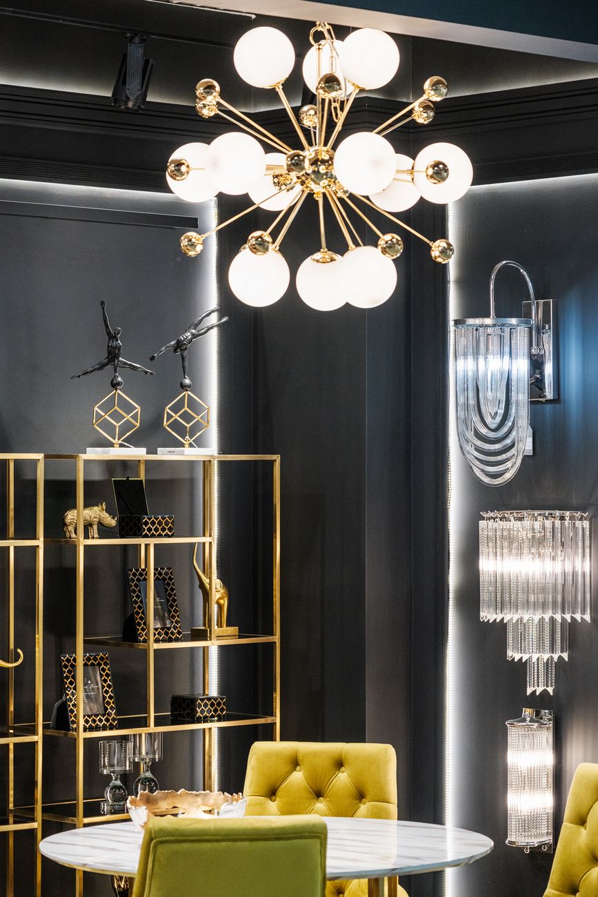 Светильник потолочный «Шары» 4