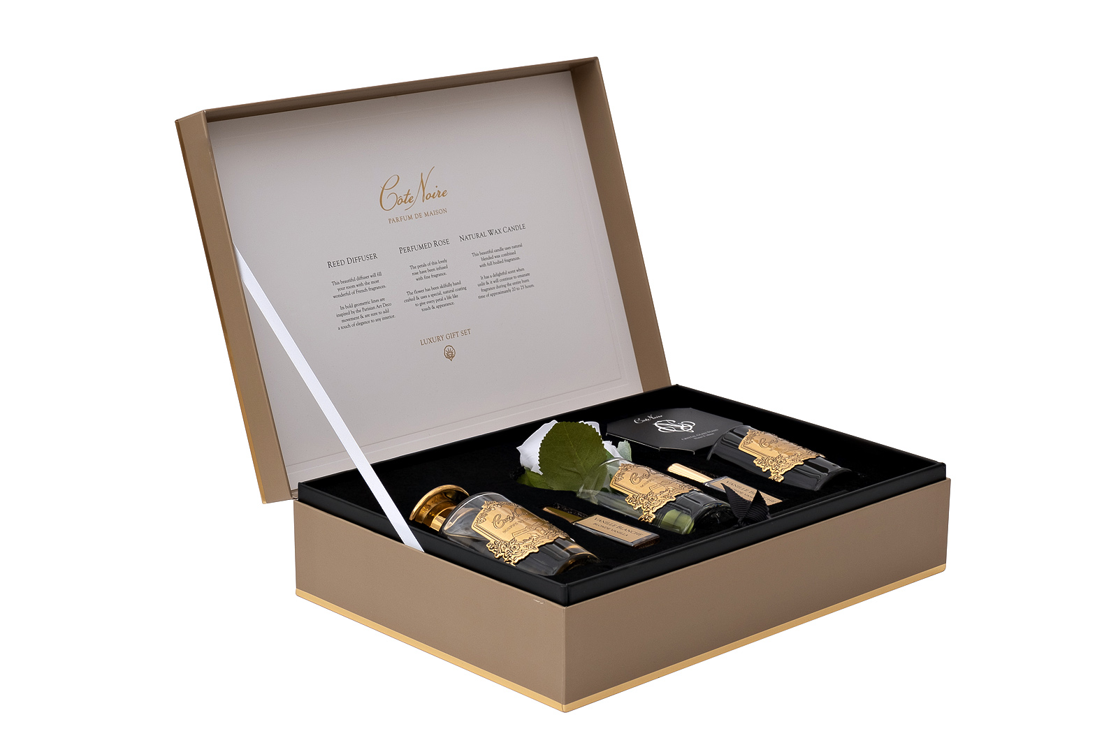 Набор подарочный Ваниль (Blonde Vanilla) с диффузором ароматическим 1