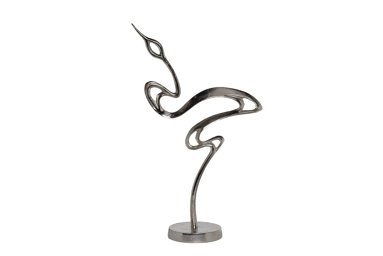 Статуэтка «Цапля» серебряная 1