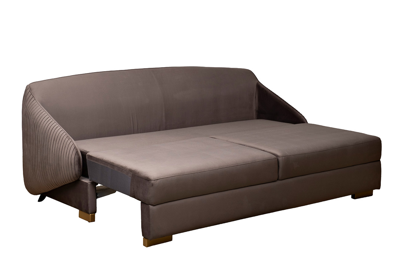 Диван Палаццо(Palazzo) трехместный раскладной серый 3