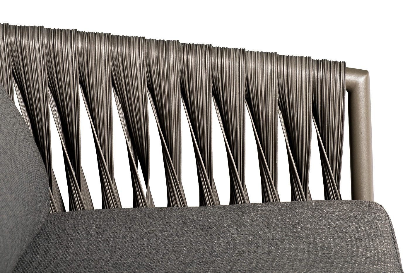 Кресло уличное «Муза» серое 6