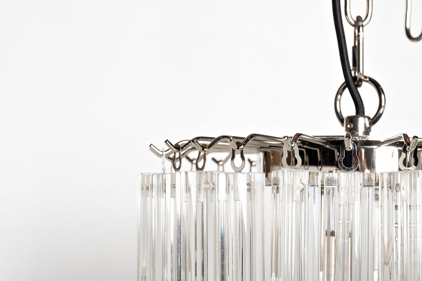 Люстра стеклянная 3