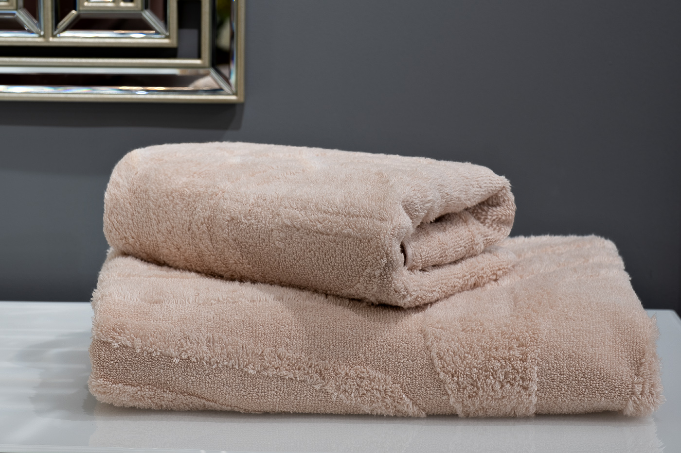 Полотенце «Флавио» 50*90 бежевое 5