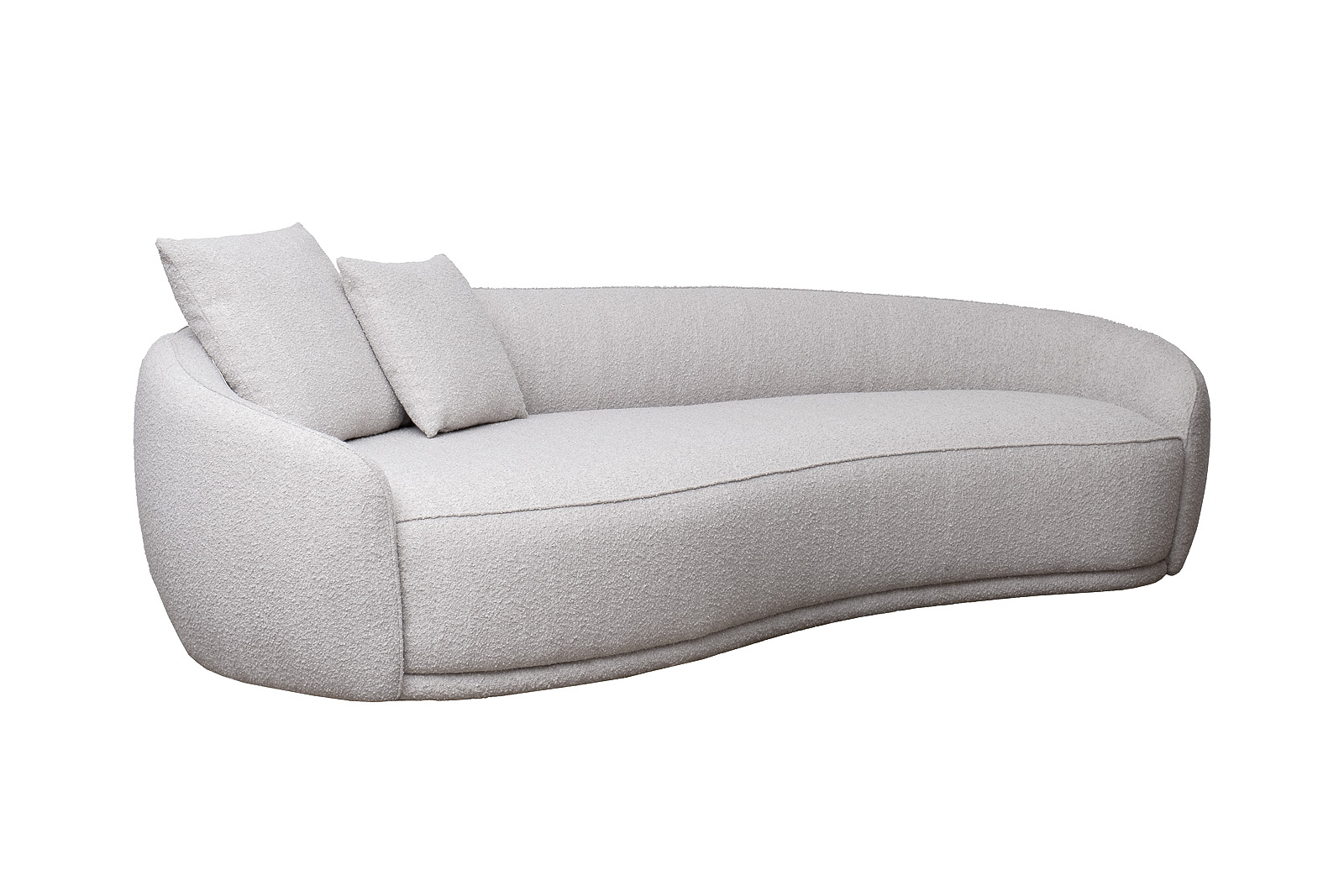 Диван Toulon трехместный букле бежевый 2