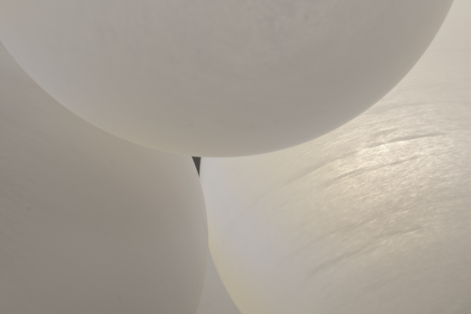 Светильник подвесной Шары (Globo) матовое стекло/серебро 2