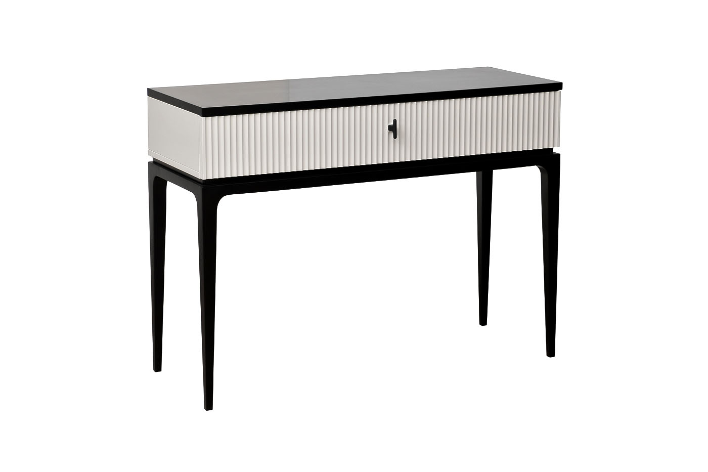 Консоль Эсте(Este) черно-серая 2