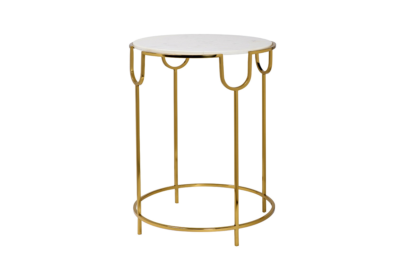 Столик журнальный с мраморной столешницей 1