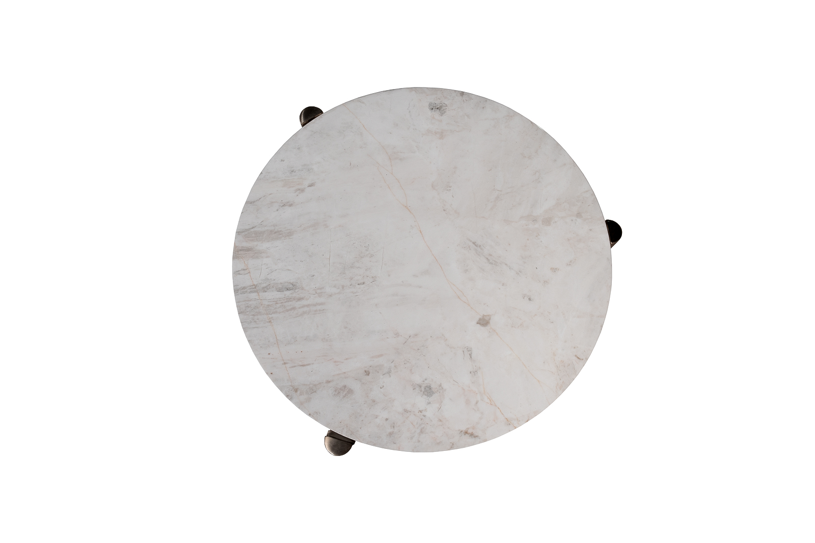 Столик журнальный Cass White белый мрамор 4