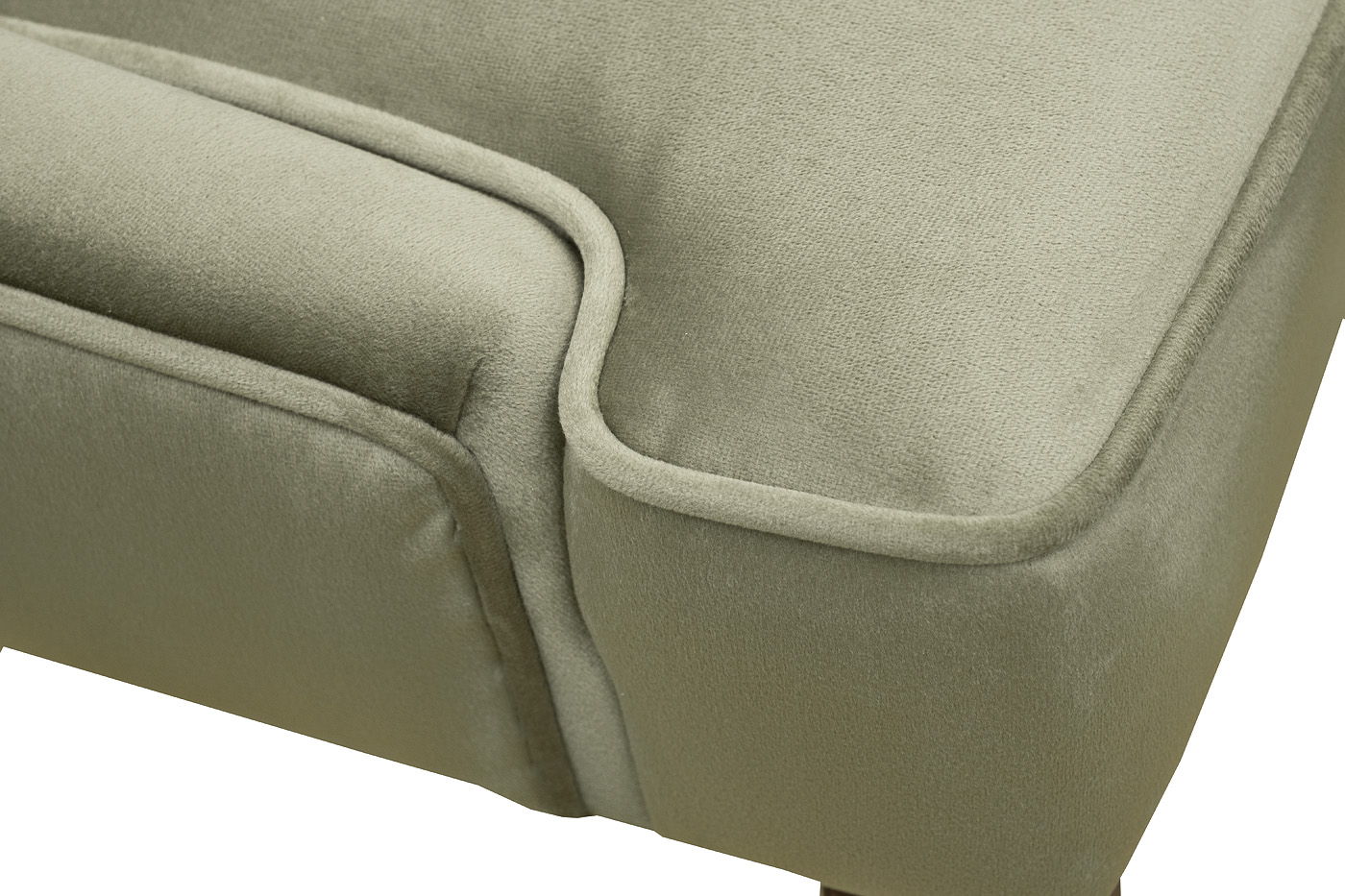 Стул Элегантный(Elegante) велюровый оливковый 3