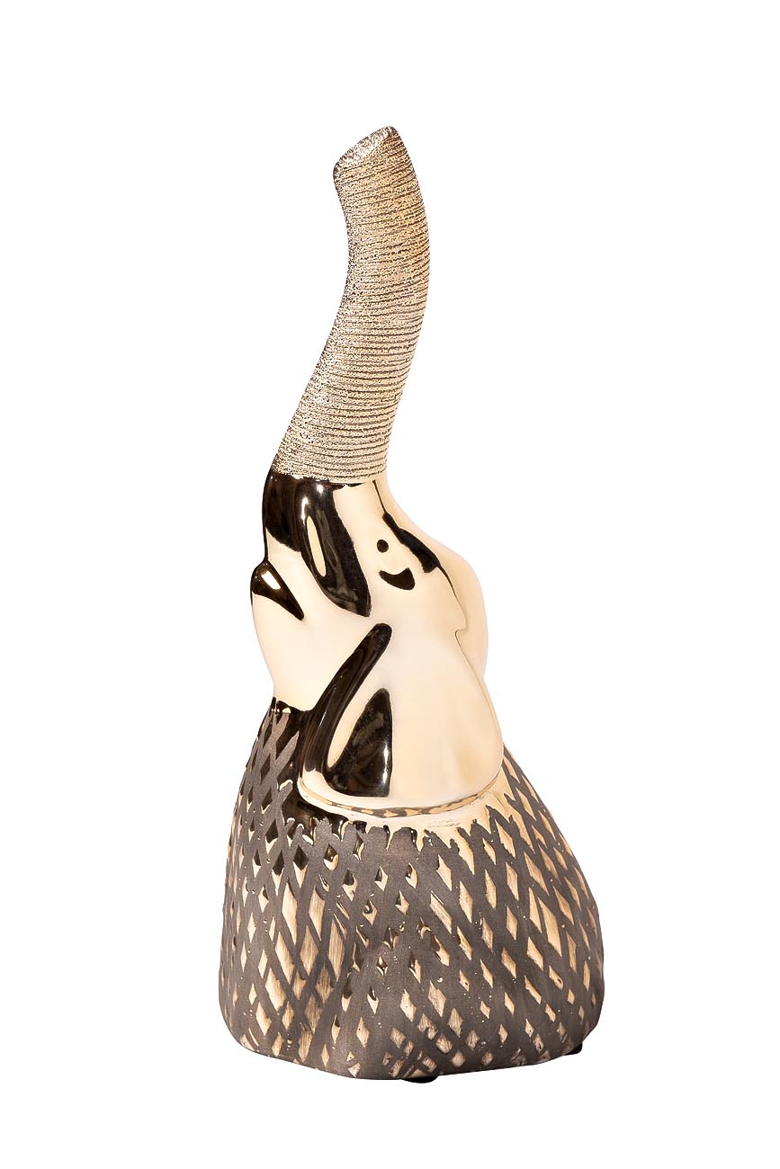 Статуэтка «Слон» золотая 1