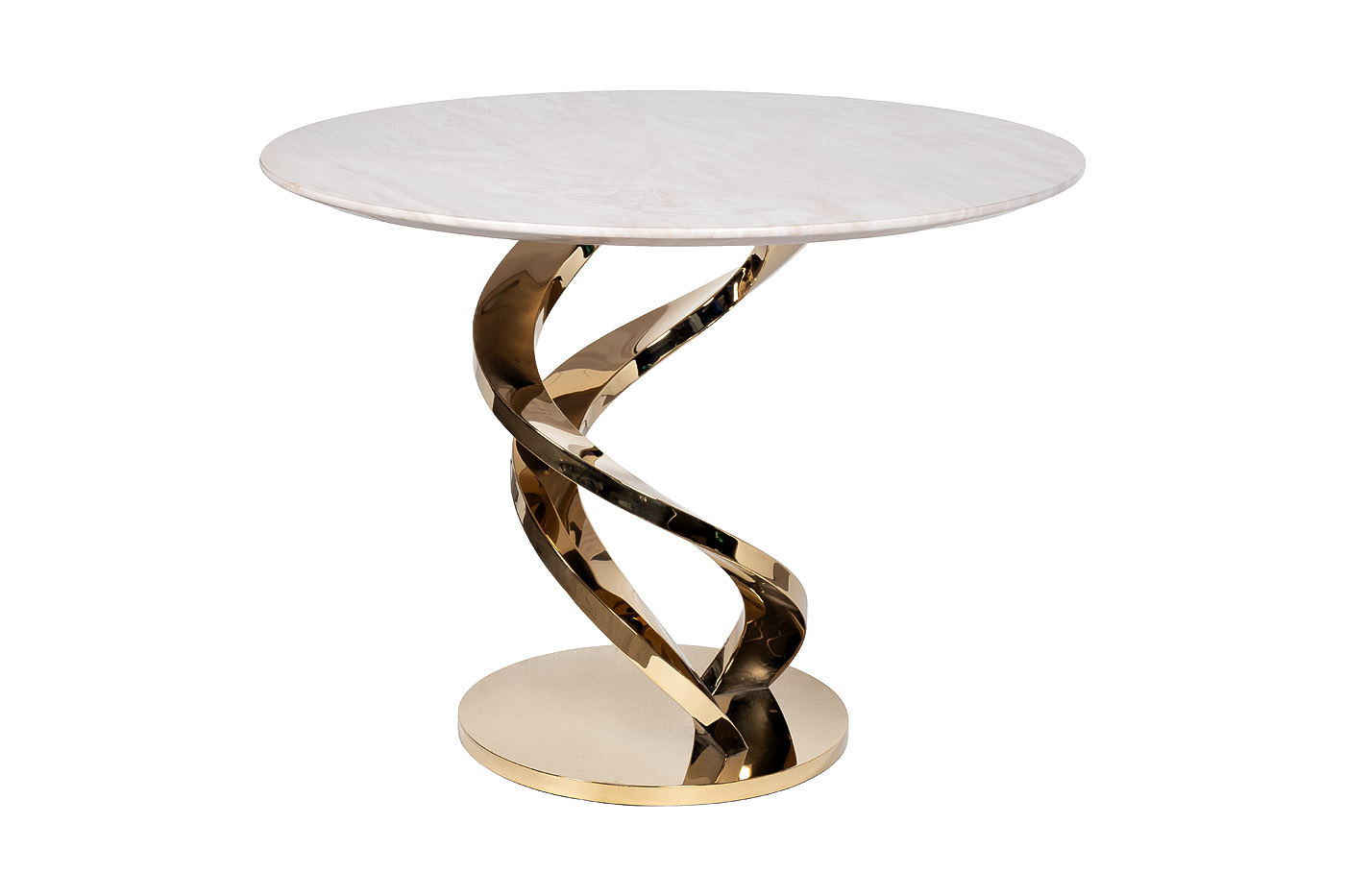 Стол обеденный Cappucino Royal белый/золото 1