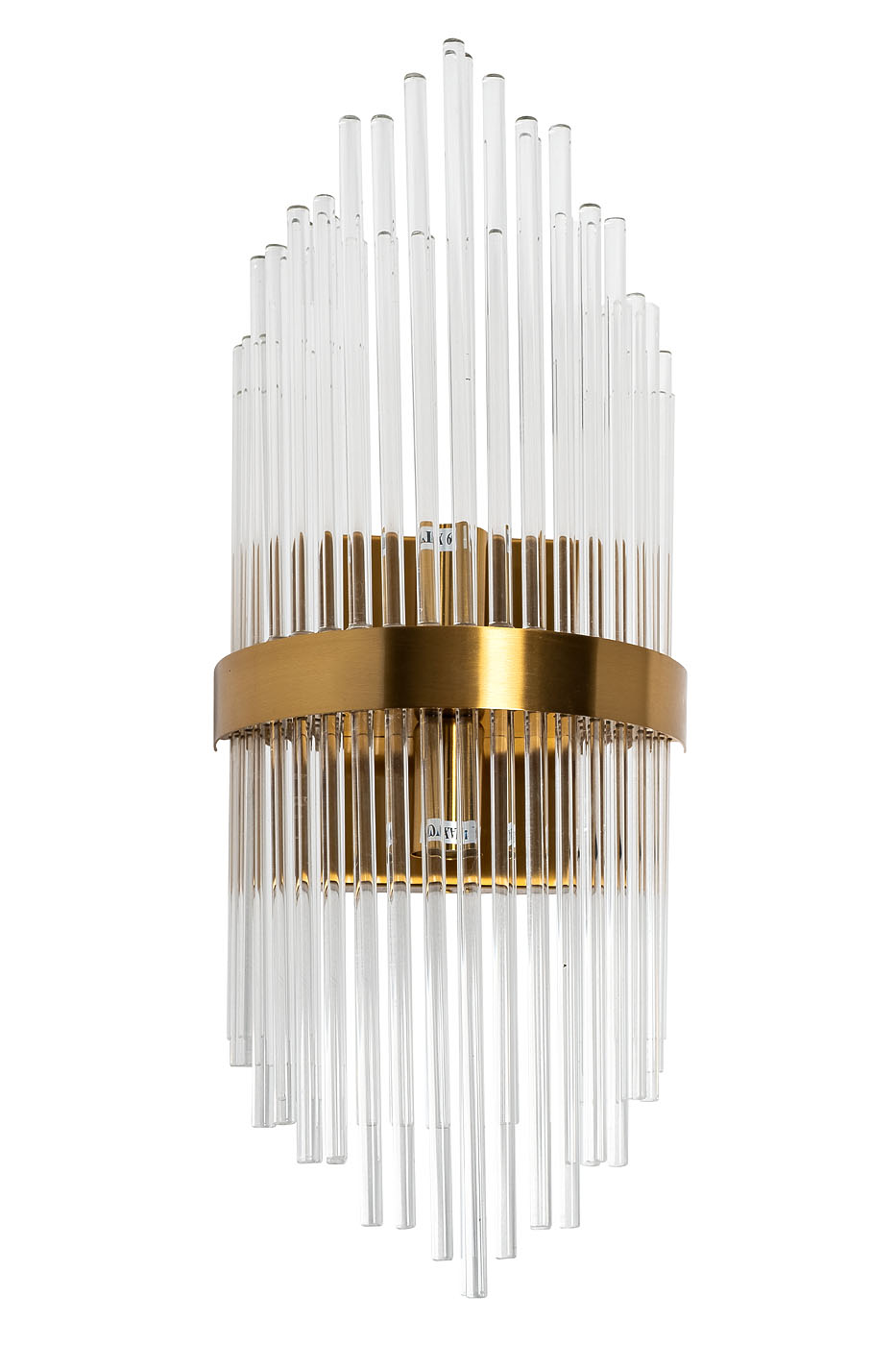 Бра стеклянное (латунь) 1