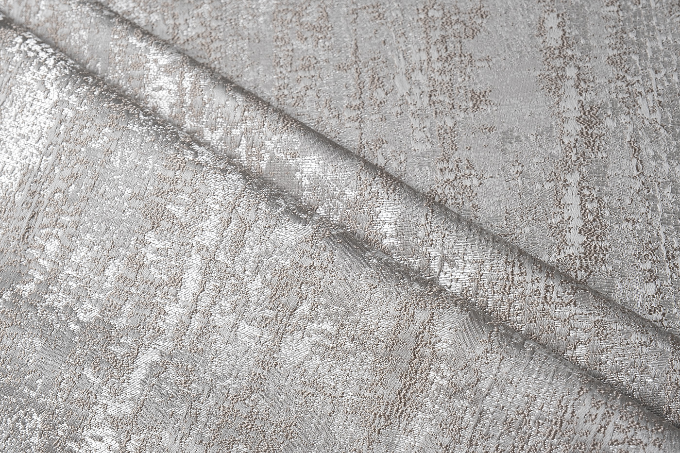 Ткань портьерная АМБИШН (AMBITION) серая 3