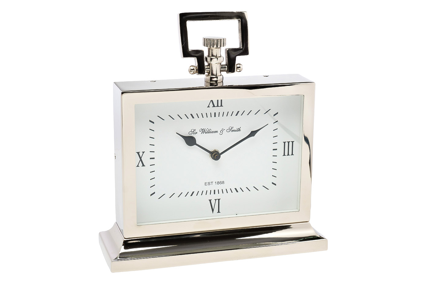 Часы настольные (хром) 1